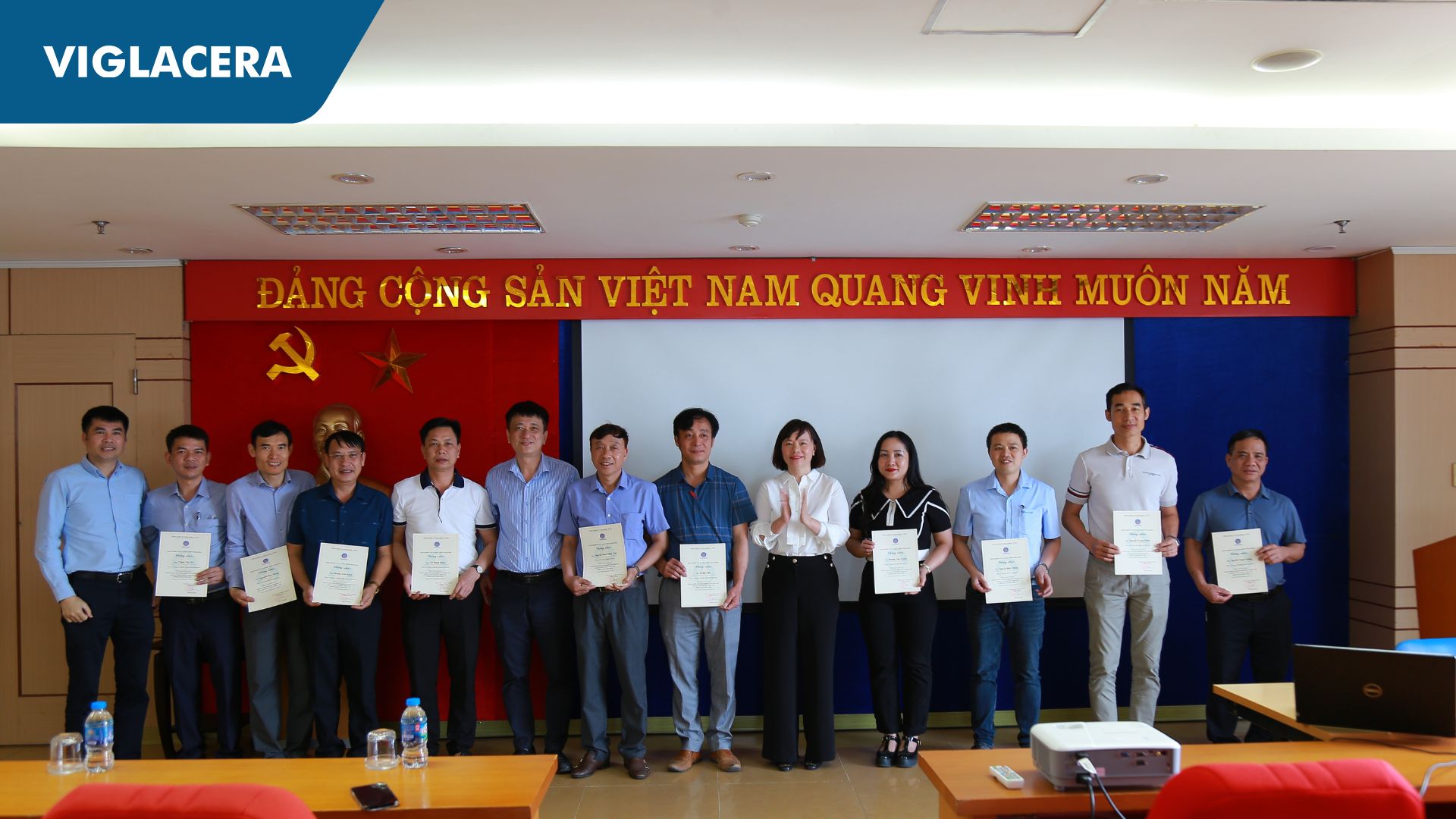 Viglacera bế mạc Khóa huấn luyện về quản lý môi trường và phòng cháy chữa cháy